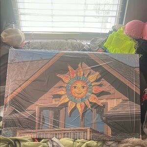 Colorful Sun Wall Art